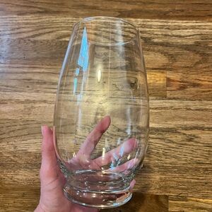 Clear Glass Vase